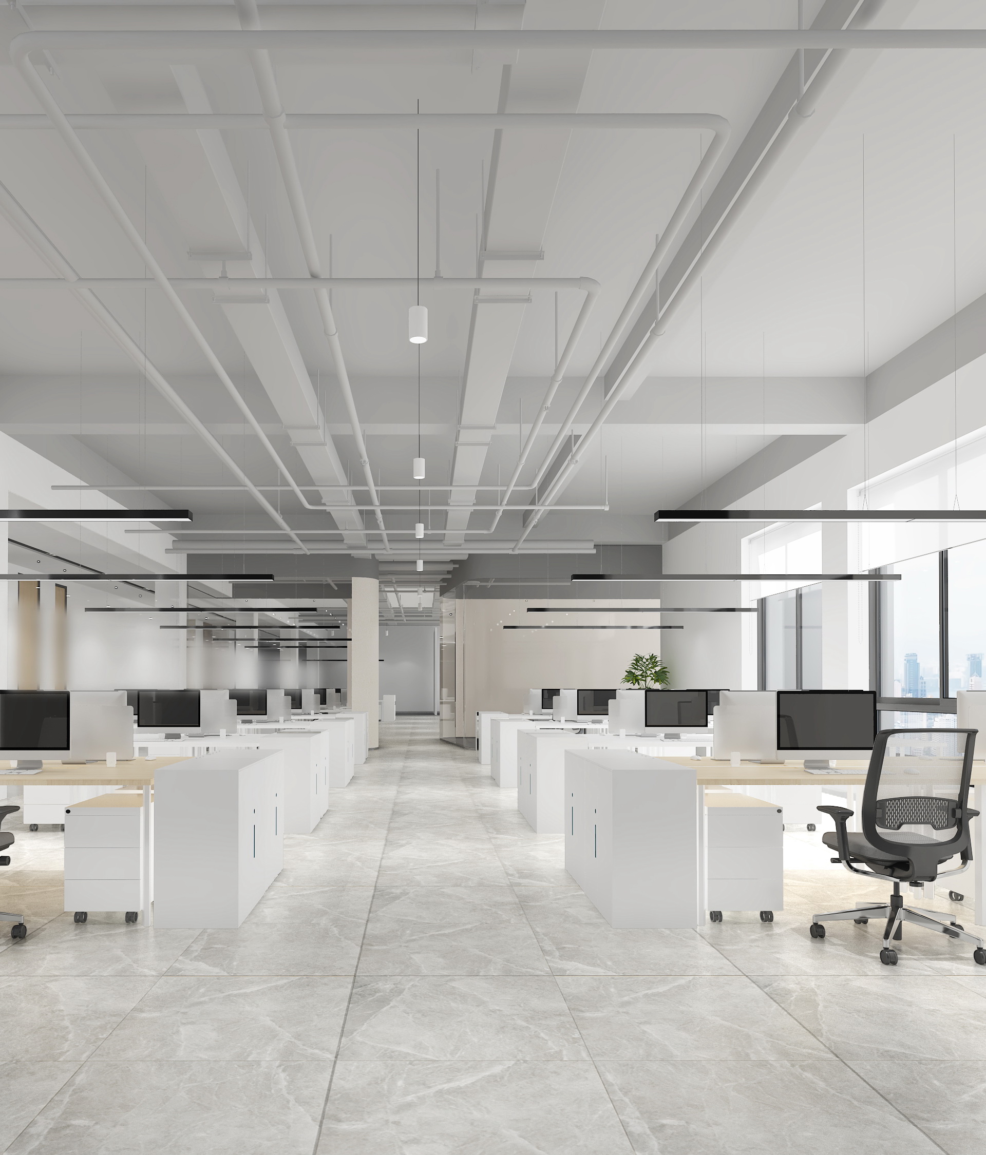 立馬車(che)業辦(bàn)公(gōng)室裝(zhuang)修-辦(bàn)公(gōng)區(qu)-pc