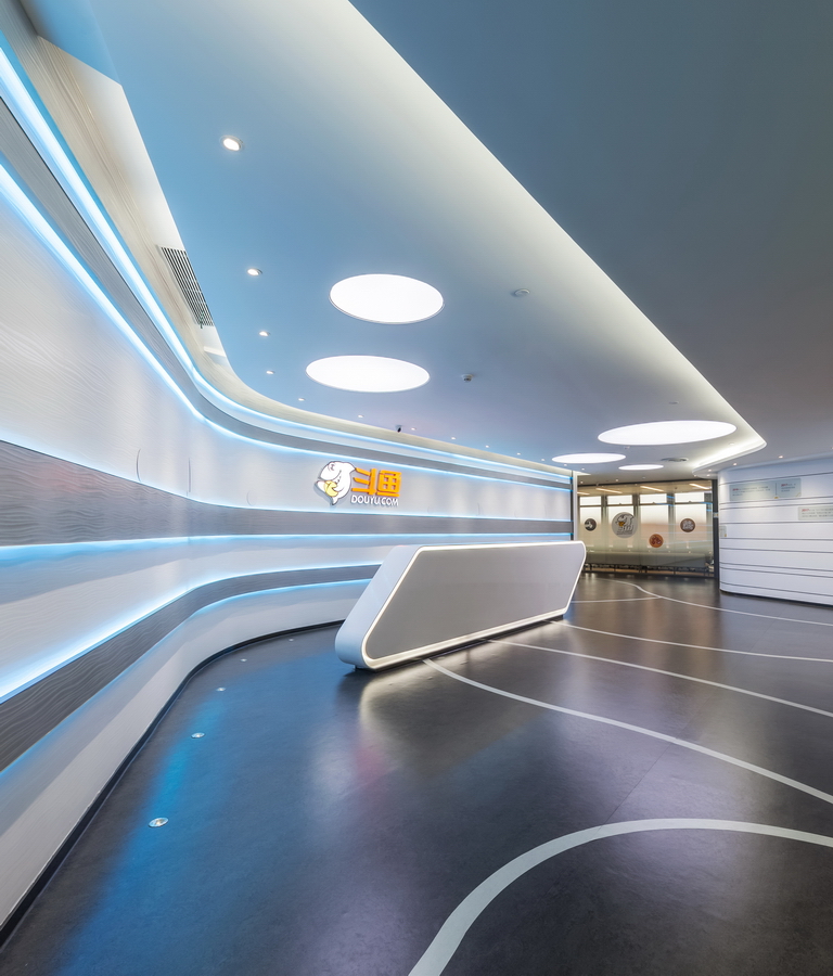 鬥魚TV辦(bàn)公(gōng)室裝(zhuang)修設(shè)計(ji) 大(da)廳-pc