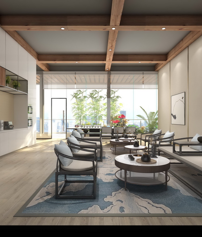 至純科(ke)技(ji)啓東園區(qu)辦(bàn)公(gōng)設(shè)計(ji)裝(zhuang)修 茶水間角度2-pc