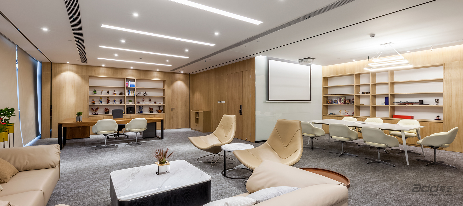 鬥魚TV辦(bàn)公(gōng)室裝(zhuang)修設(shè)計(ji) 總經(jing)理(li)辦(bàn)公(gōng)室-pc