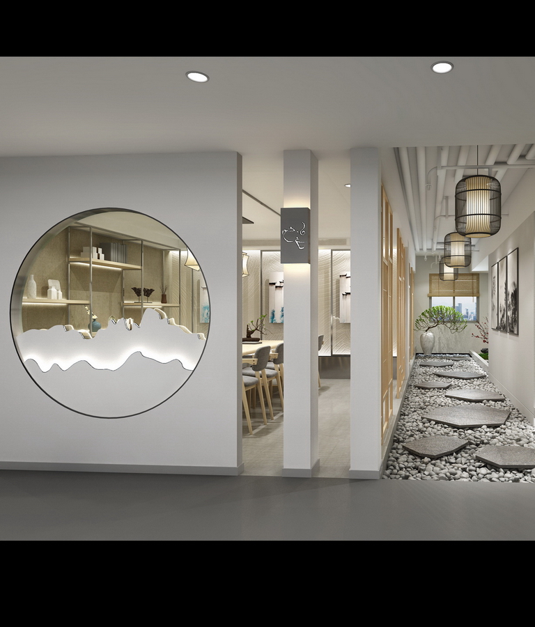 億童文(wén)教辦(bàn)公(gōng)樓設(shè)計(ji)效果圖-茶室走(zou)廊-pc