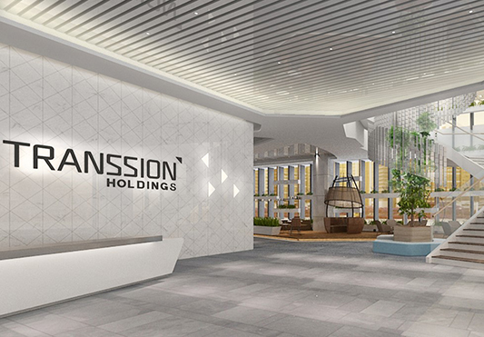 傳(chuan)音科(ke)技(ji)辦(bàn)公(gōng)樓裝(zhuang)修-前(qian)廳