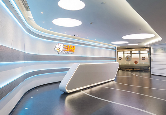 鬥魚TV辦(bàn)公(gōng)室裝(zhuang)修設(shè)計(ji)案例