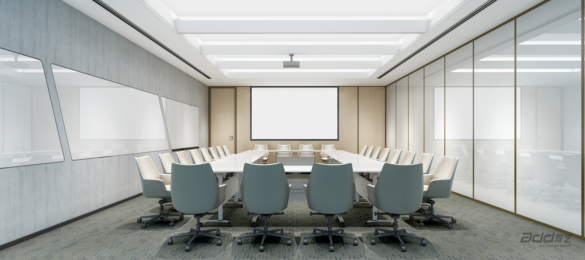 元正盛(sheng)業辦(bàn)公(gōng)室裝(zhuang)修-會議室-pc