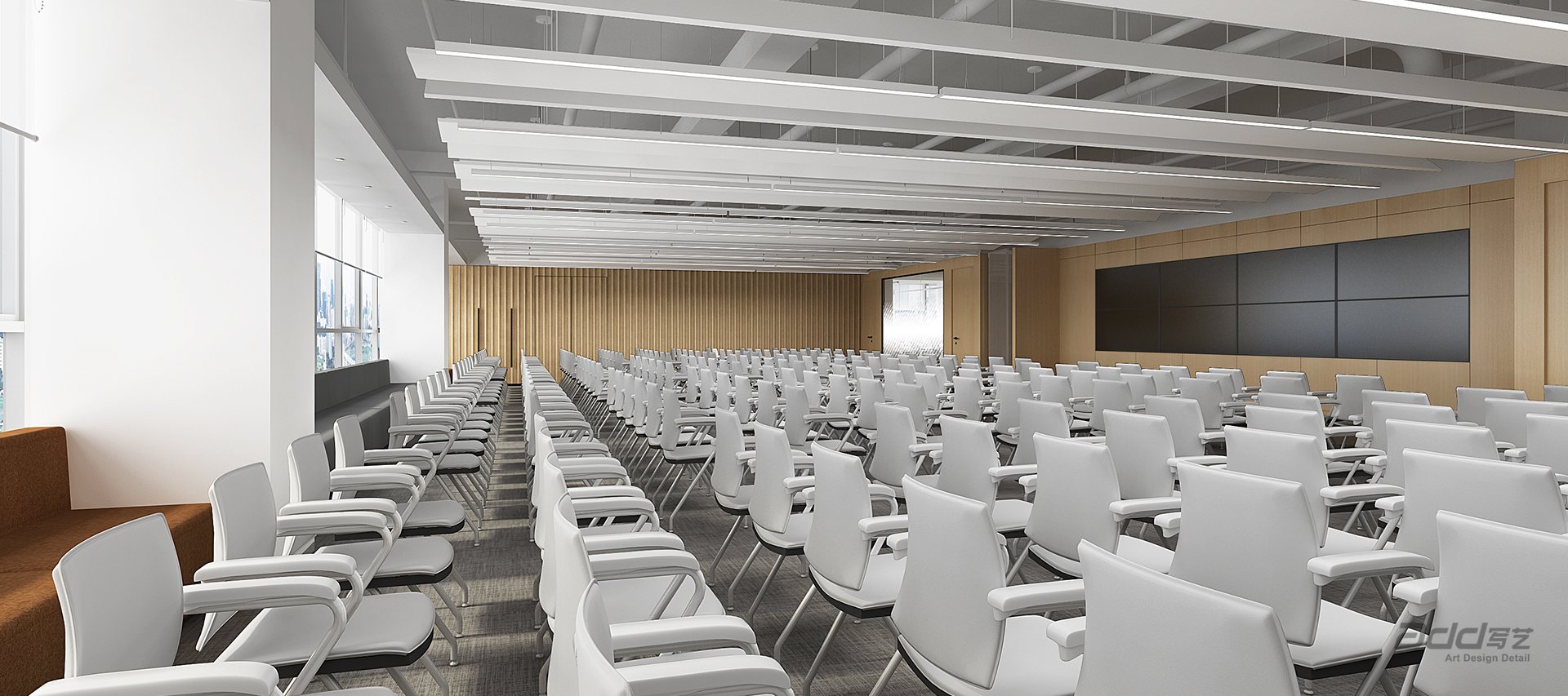 複星保德(dé)信(xin)辦(bàn)公(gōng)室設(shè)計(ji) 培訓室-pc